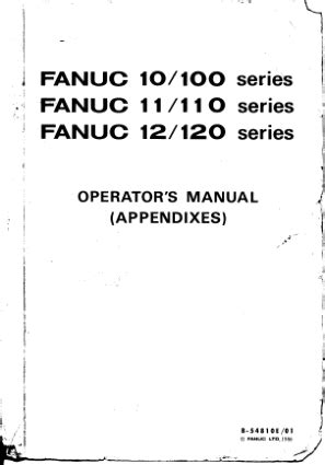The single block function runs the program one block at a time to prove out the program. . Fanuc 10t programming manual pdf